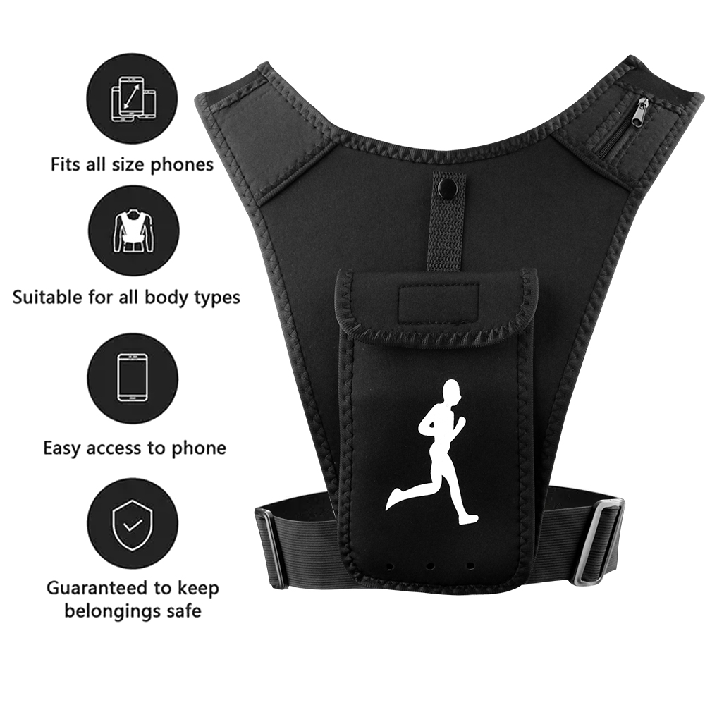 Suporte de telefone para colet - Running Gear Marathon avaliação e preço