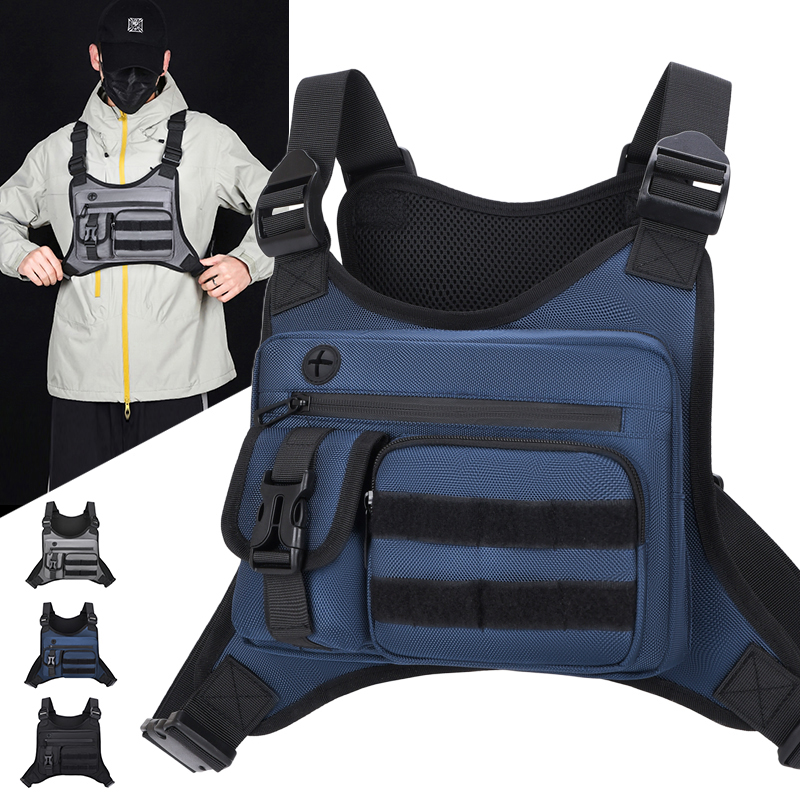 Bolsa Tática de Peito Masculin - Running Gear Phone avaliação e preço