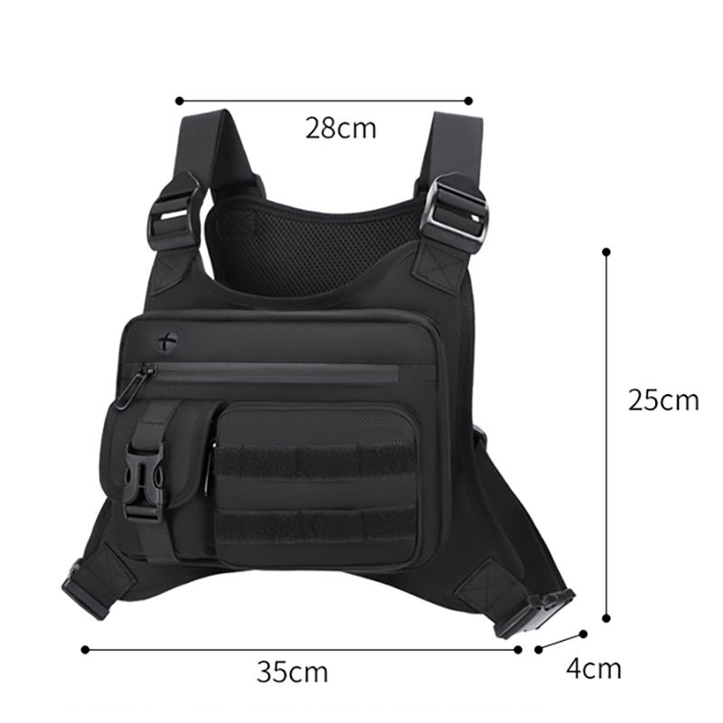 Bolsa Tática de Peito Masculin - Running Gear Phone avaliação e preço