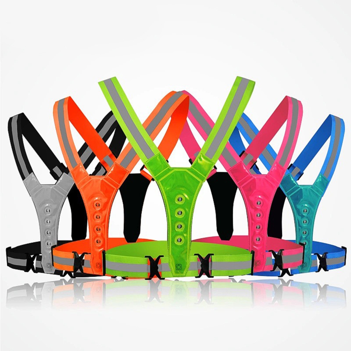 Colete de segurança LED ajustá - Running Gear In Winter avaliação e preço