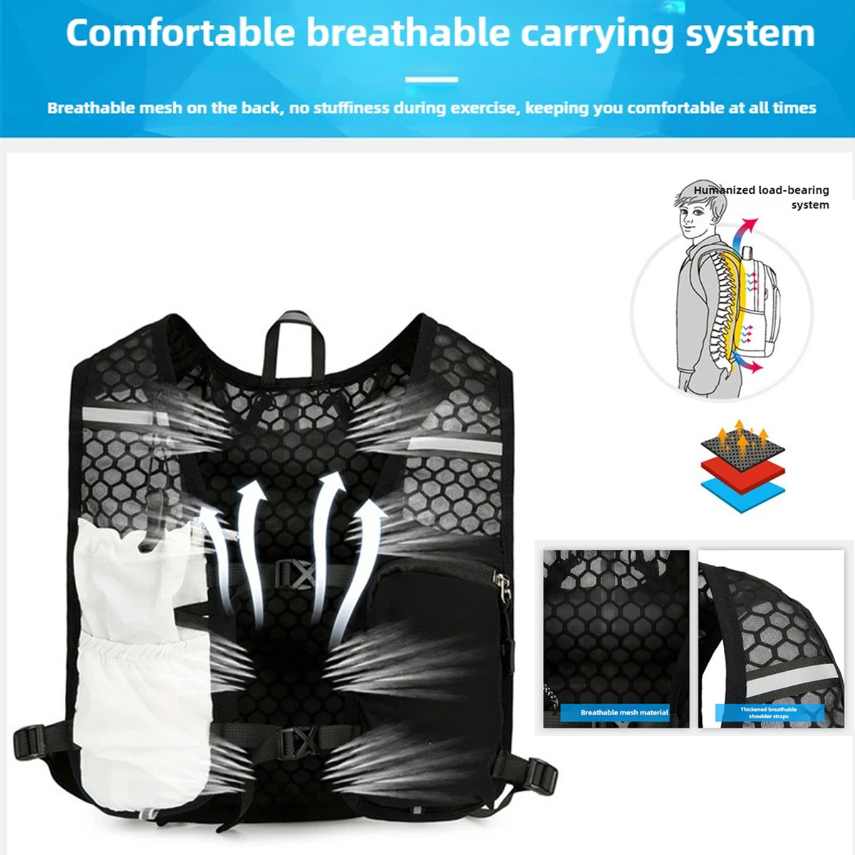Mochila Profissional para Corr - Running Gear Marathon avaliação e preço
